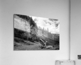 BW Serenity Found in the Alps of Switzerland 2 of 3   HC Stanek   Rare Limited Edition  Acrylic Print
