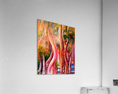 Naples Abstract Banyan Tree Acrylic Print