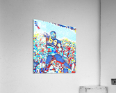 Touchdown Exuberance Acrylic Print