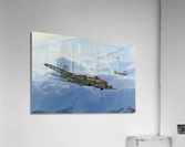 The Zoot Suiters: B-17 print Acrylic Print