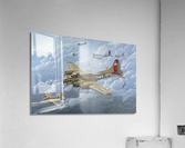 The Man O War II: B 17 Print Acrylic Print