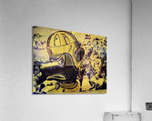 Vintage 1940s Cal Bear Art Acrylic Print