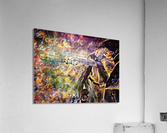 Abstract Baseball Painting Acrylic Print