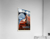 Casablanca Port du Maroc poster  Acrylic Print