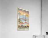 Egypt and The Nile travel poster  Acrylic Print