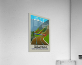 Simplon Orient Express The Alpine Route  Acrylic Print