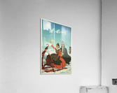 St Moritz Travel Poster  Acrylic Print