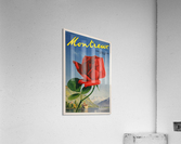 Montreux Switzerland Vintage Poster 1938  Acrylic Print