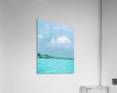 TROPICAL TURQUOISE SEA  Acrylic Print