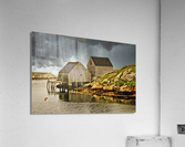Storm Clouds Over Peggys Cove Acrylic Print