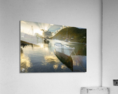 Sopers Skiff at Sunset  Acrylic Print