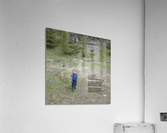 Among the Trees - square Acrylic Print