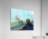 Child in the Glass Acrylic Print