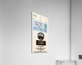 1985 Oklahoma Sooners vs. OSU Cowboys Basketball Ticket Art Acrylic Print