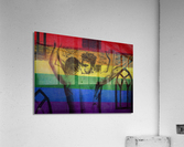 Jesus loves you back 20x14 Acrylic Print