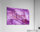 marble purple Acrylic Print