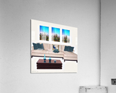 Peacock Sitting Room   Impression acrylique