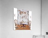 Gold & Silver Dining Room    Acrylic Print