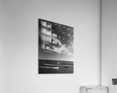 BW Criss Cross 2 of 3 PORTRAIT   Boats and Beautiful Skies Singer Island West Palm Beach Florida Acrylic Print