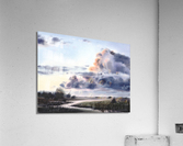 Field and river  Acrylic Print