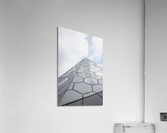 Geometric Building - Color Acrylic Print