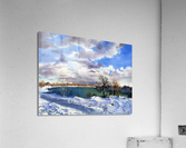 Freezing lake Acrylic Print