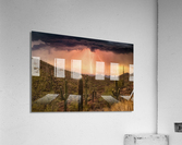 Desert lightning Acrylic Print