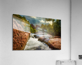 Red Rock Crossing Clouds Acrylic Print