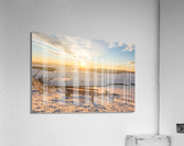 Winter Bench Acrylic Print