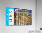 1978 Duke vs. Michigan Football Ticket Stub Print Acrylic Print