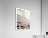 White Texture Acrylic Print