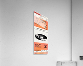 1977 Pittsburgh Panthers vs. Syracuse Football Ticket Print Acrylic Print