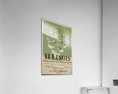 Visit Illinois Acrylic Print