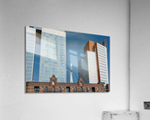 Classical and modern architecture in Rotterdam Acrylic Print