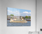 De Pannenkoekenboot boat on New Meuse river Acrylic Print