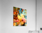 Pastel Flowers Cornucopia  Acrylic Print