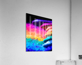 Rainbow Chaulk Acrylic Print