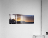 Lofoten sunset pano Acrylic Print