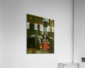 Woman peeling apples Acrylic Print