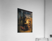 Tric-Trac players Acrylic Print