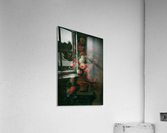 Summer flowers in bronze urn Acrylic Print