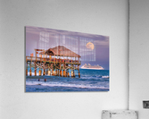 MOONRISE COCOA BEACH Acrylic Print
