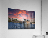 Sunset at Lagoon Acrylic Print