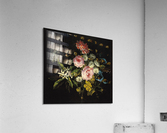Bouquet of Chamomile, French roses and other flowers  Acrylic Print