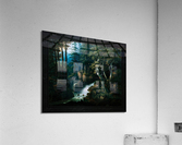 Der Wasserfall der Ilse auf dem Brocken im Harzgebirge by Hermann Josef Neefe Remastered Xzendor7 Classical Fine Art Old Masters Reproductions Acrylic Print