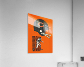 1976 Chicago Bears Football Art Acrylic Print
