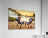 CALM LAKE SUNRISE Acrylic Print