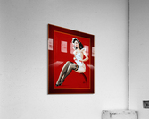 The Maid by Peter Driben Remastered Vintage Retro Xzendor7 Art Reproductions Acrylic Print