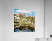 View From Upper Golden Trout Lake Acrylic Print