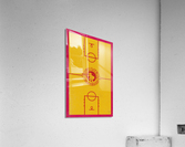 1971 Cleveland Cavaliers Basketball Floor  Acrylic Print